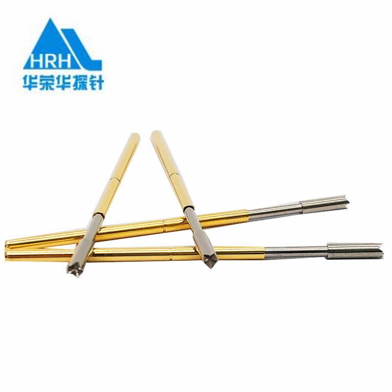 G1353-Q探針、四爪頭探針、1.36mm測試針、總長36.5mm、彈簧針圖片、測試針圖片、頂針圖片、探針圖片